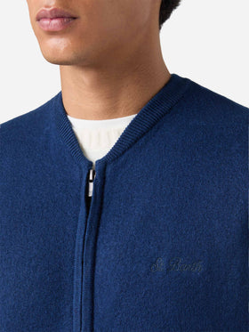 Sleeveless vest Chioto in navy blue