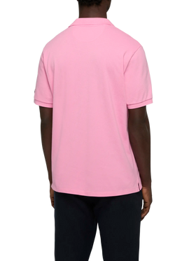 Poloshirt aus Baumwoll-Piqué in Blasenrosa Charles