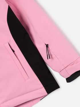 Pink Chavanette ski jacket with back Minnie Mouse print | Special edition