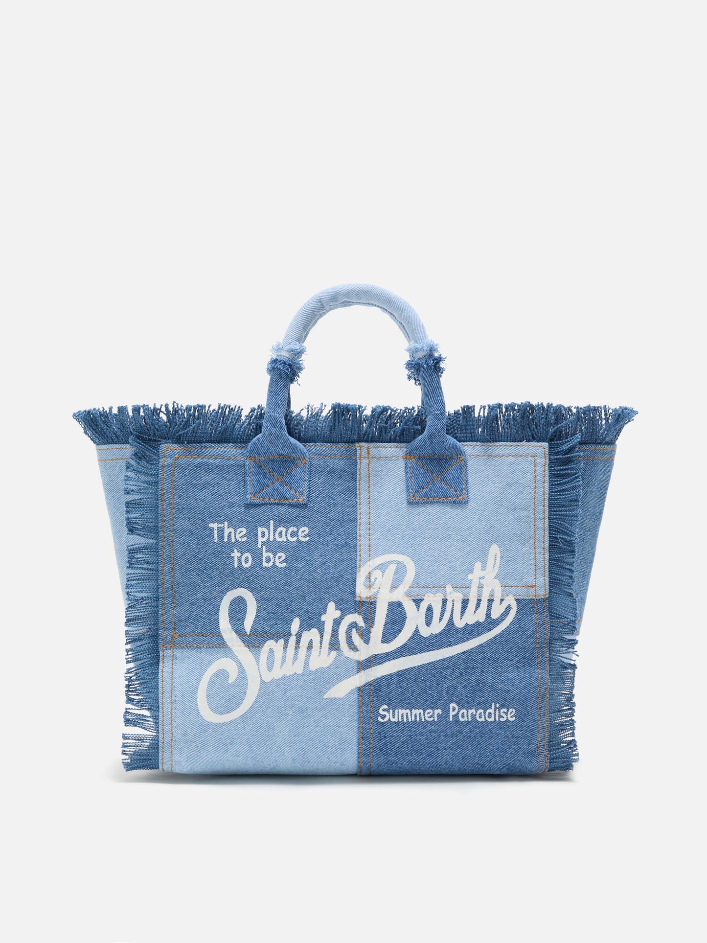 Denim patchwork Colette bag