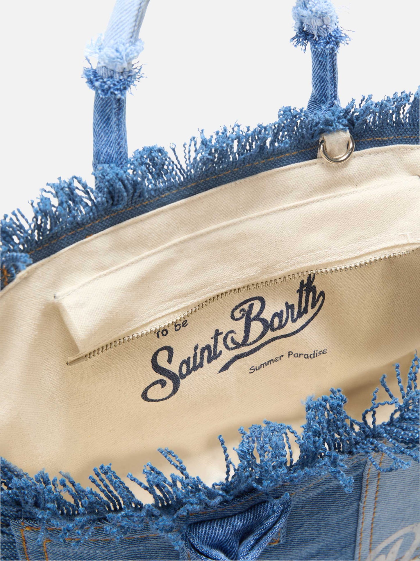 Denim patchwork Colette bag