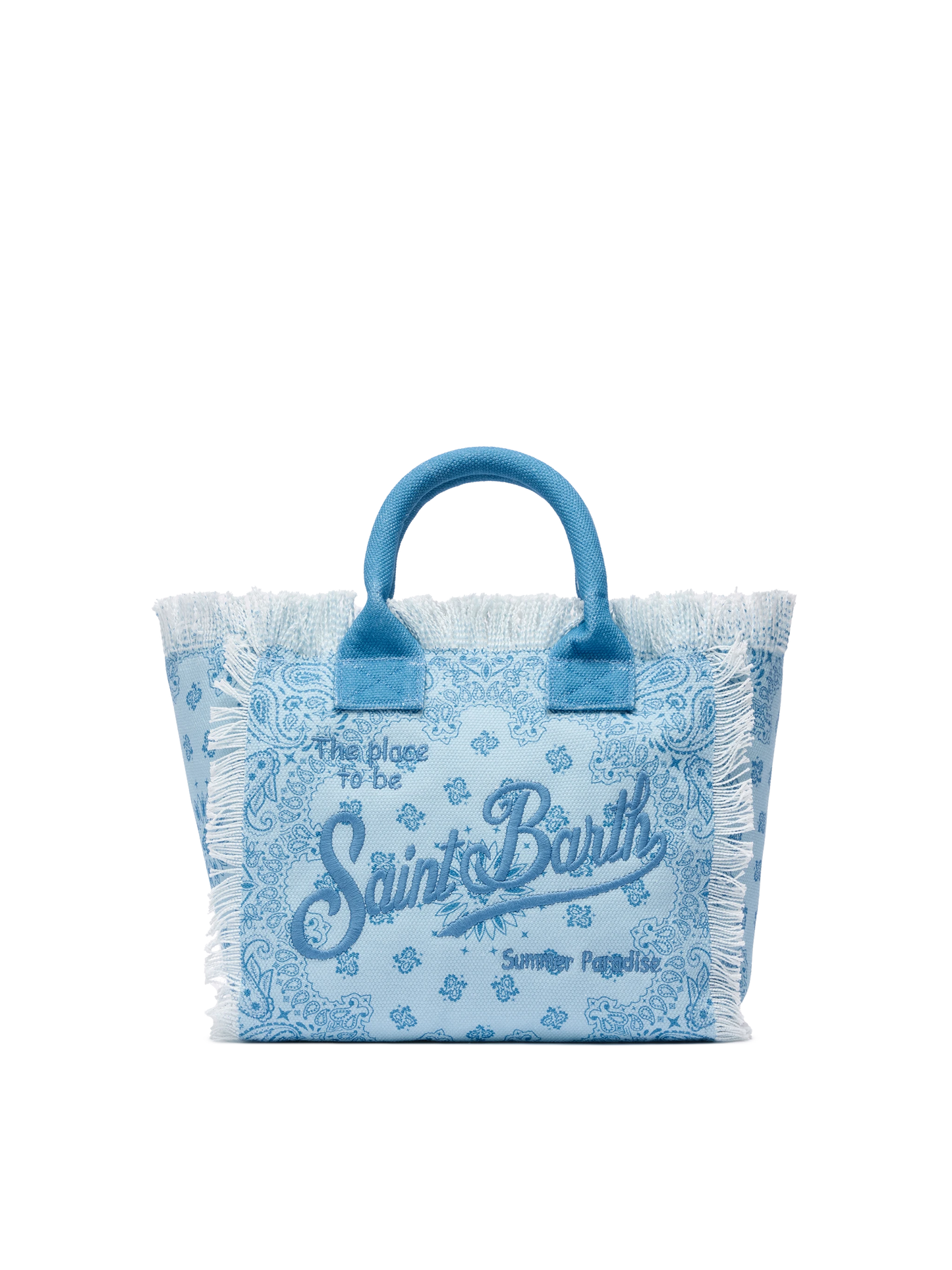 Borsa Colette in canvas di cotone con stampa bandana
