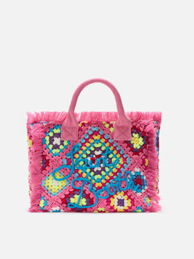 Borsa a mano Colette crochet rosa