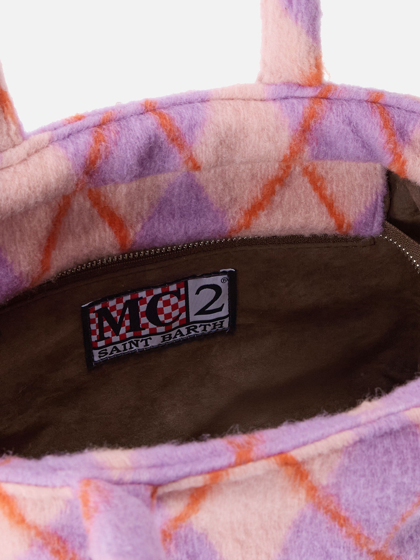 Borsa Colette Blanket con stampa argyle