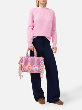 Borsa Colette Blanket con stampa argyle