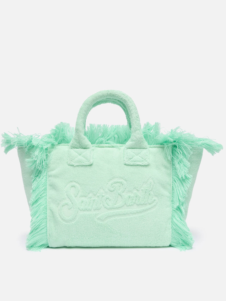 Colette Terry geprägte mintgrüne Handtasche