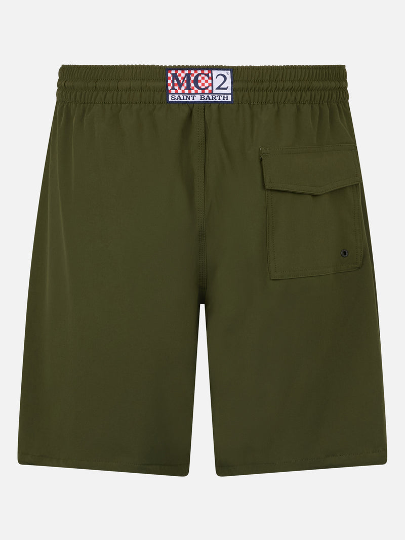 Herren-Badeshorts „Comfort Surf“ in Militärgrün