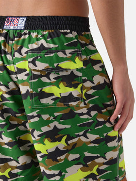 Comfort Surf Badeshorts mit Camouflage-Muster