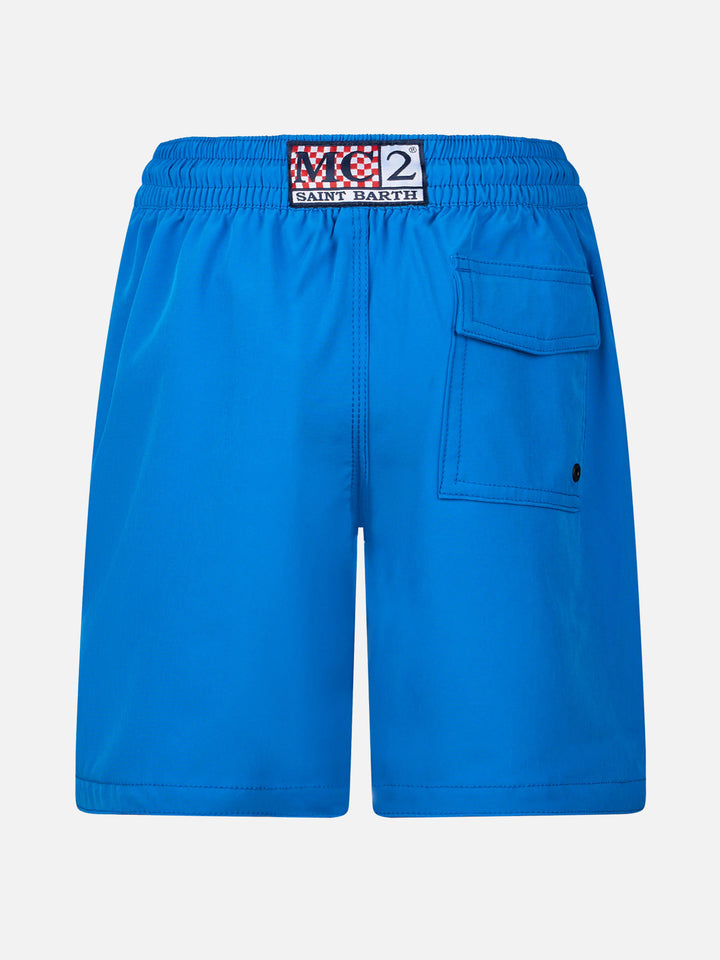 Boy Comfort Surf Jr Badeshorts mit platziertem Snoopy-Aufdruck