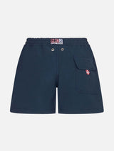 Marineblaue Komfort-Badeshorts für Jungen