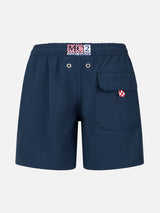 Boy Comfort swim shorts with + Capri - Capricci embroidery | INSULTI LUMINOSI SPECIAL EDITION