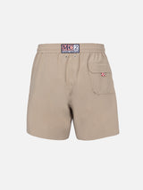 Man beige Comfort swim shorts