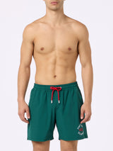 Man Comfort swim shorts with Forte dei Drammi embroidery | INSULTI LUMINOSI SPECIAL EDITION