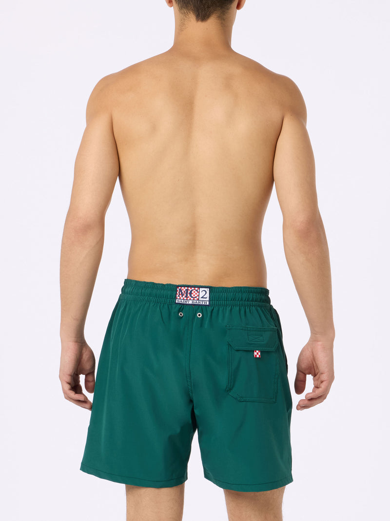 Man Comfort swim shorts with Forte dei Drammi embroidery | INSULTI LUMINOSI SPECIAL EDITION