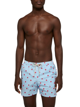 Costume mare Comfort Light con stampa stelle marine