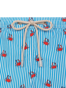 Costume mare Comfort Light con stampa granchi