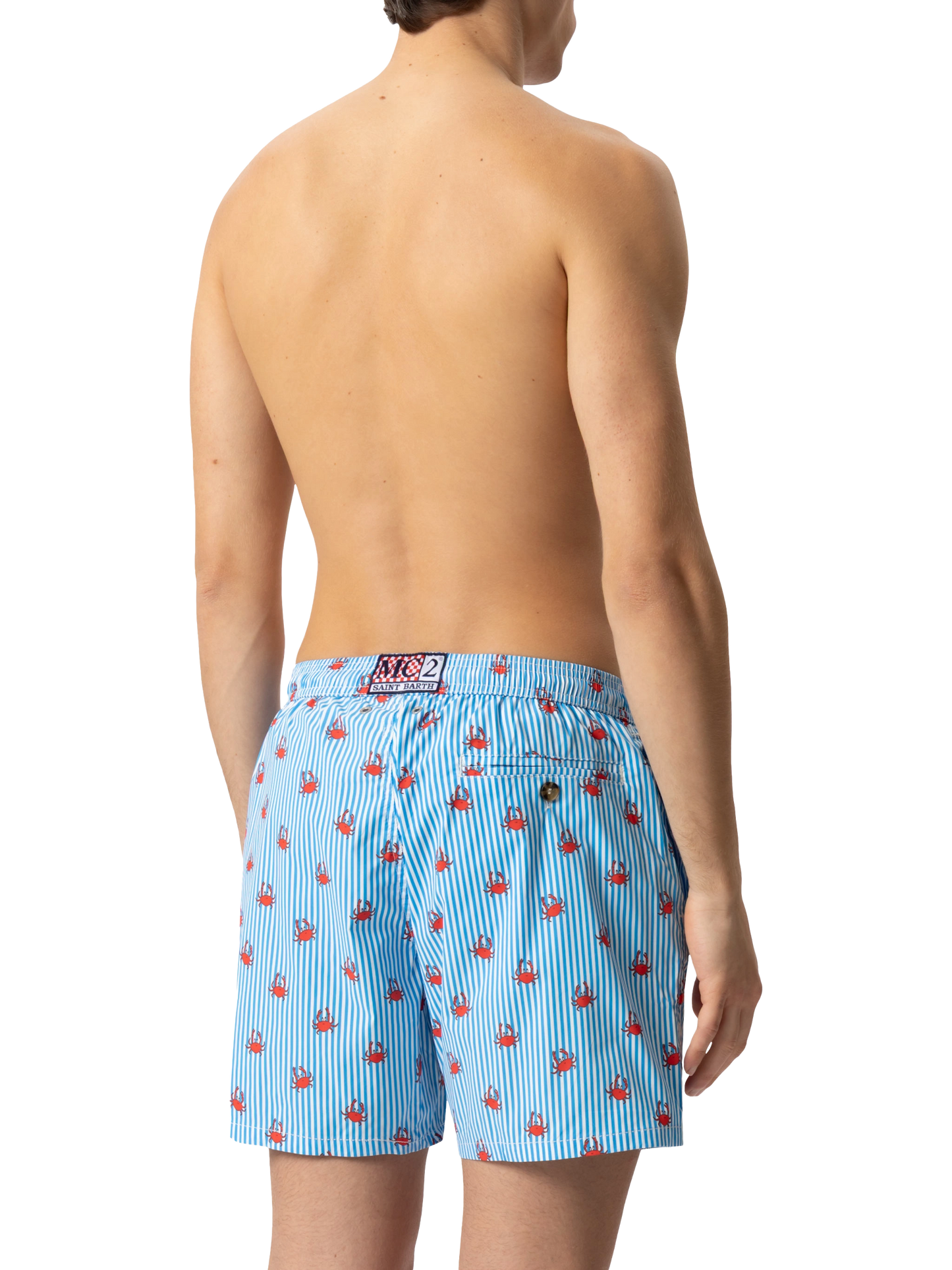 Costume mare Comfort Light con stampa granchi
