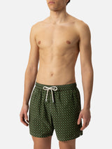 Comfort Light swim shorts with tie print