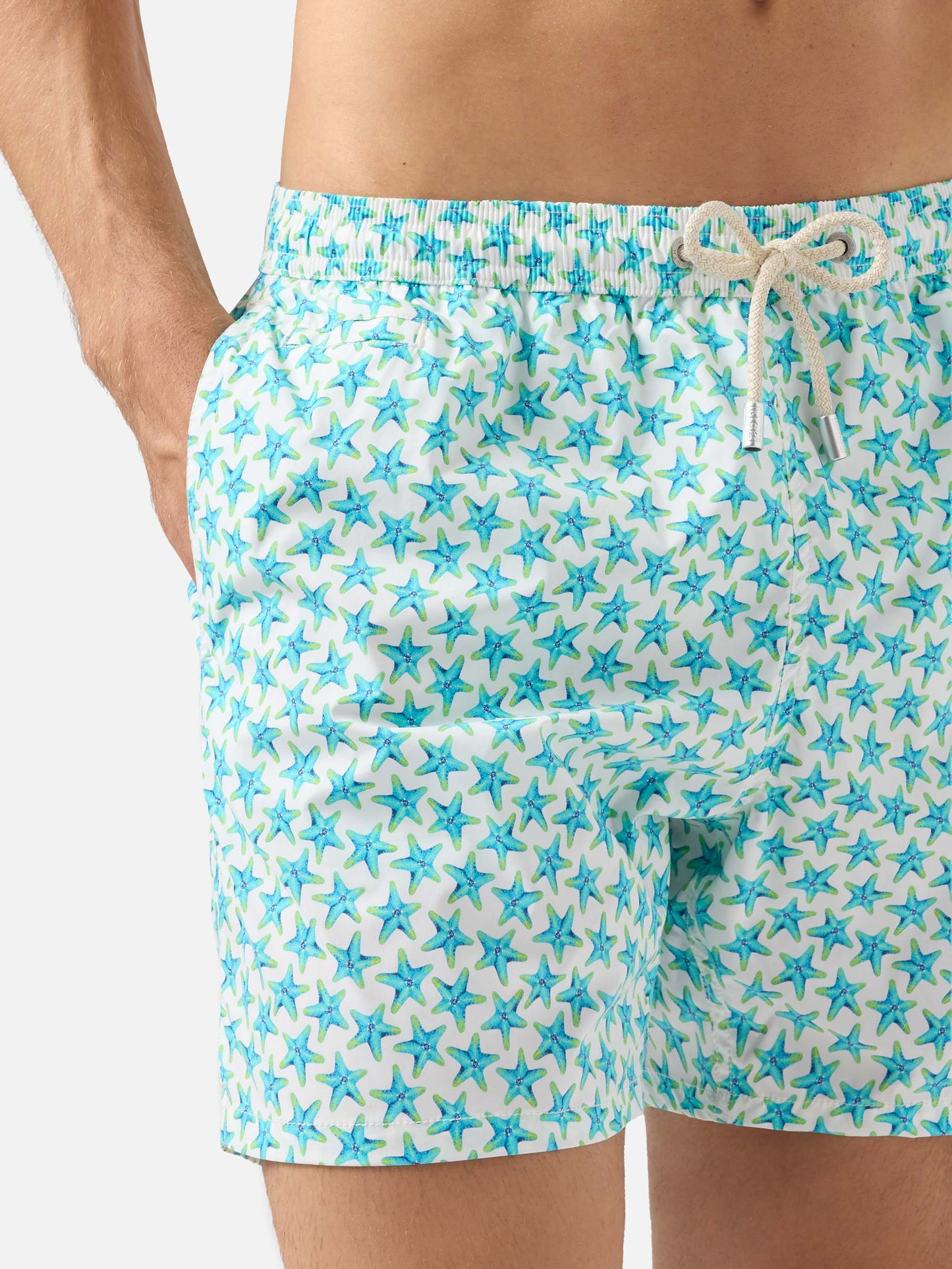 Costume mare Comfort Light con stampa stelle marine