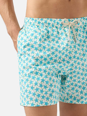 Costume mare Comfort Light con stampa stelle marine