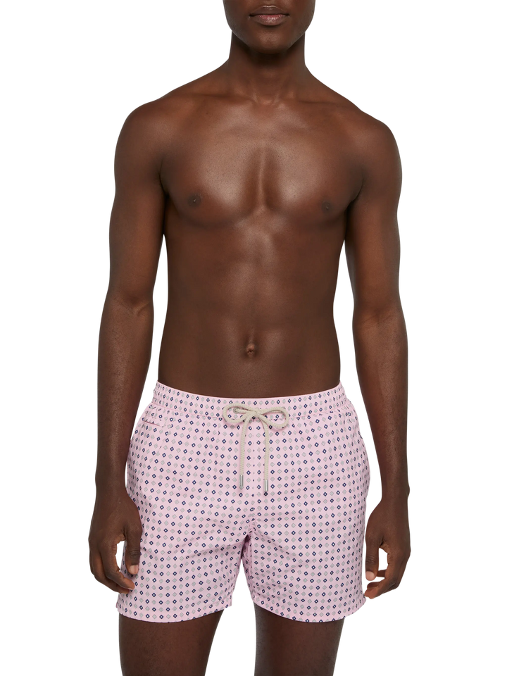 Badeshorts Comfort Light mit Krawatten-Print