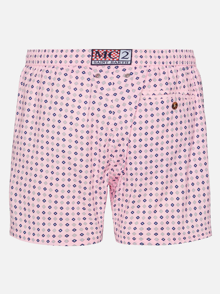Badeshorts Comfort Light mit Krawatten-Print