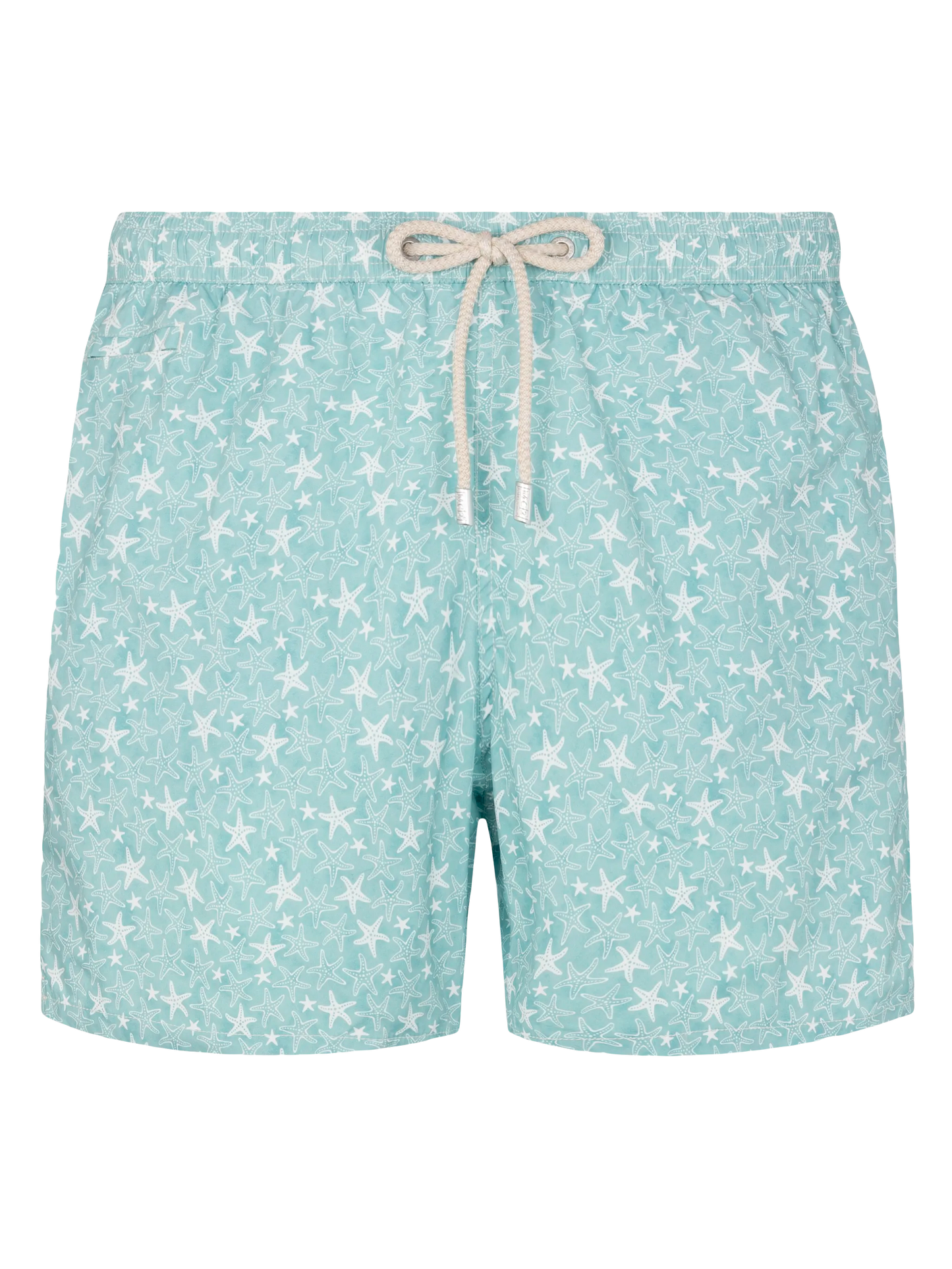 Comfort Light swim shorts with tropical shell print