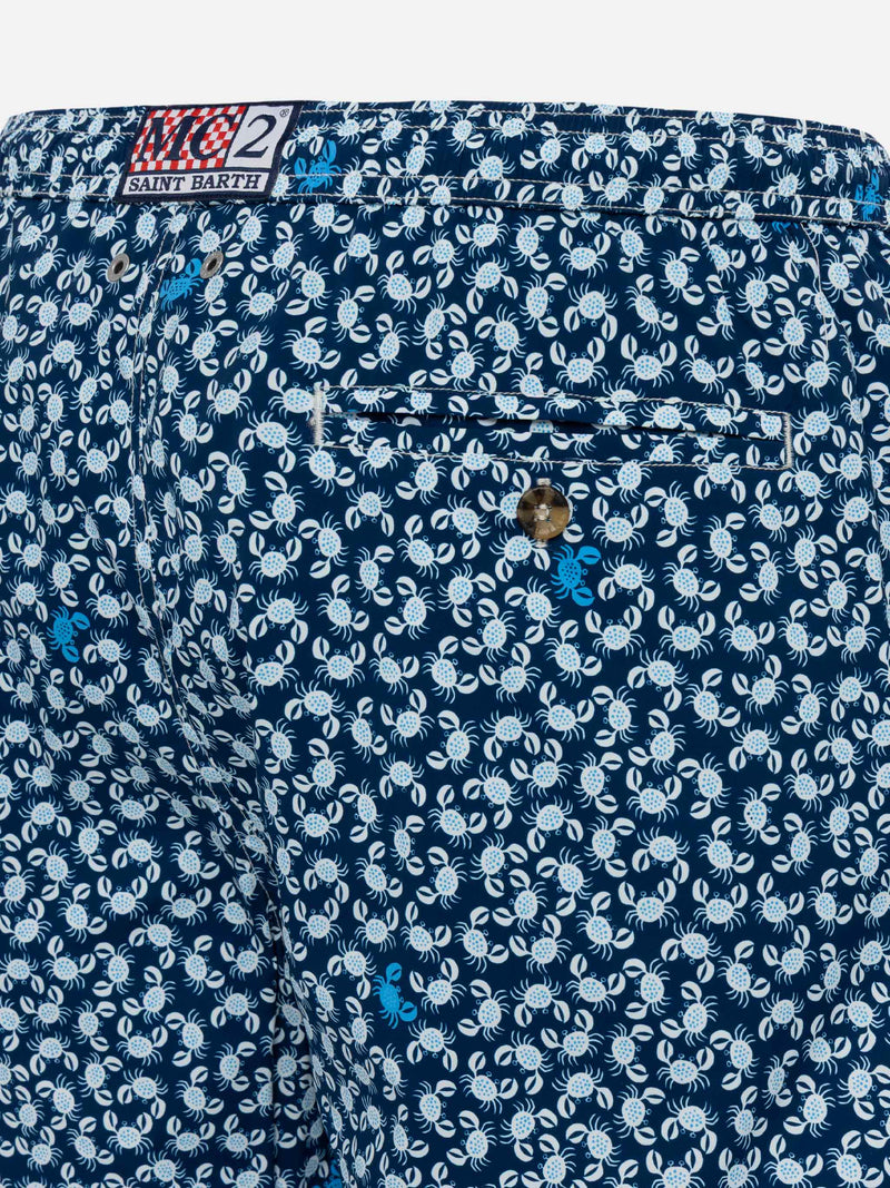 Comfort Light swim shorts with crabs print