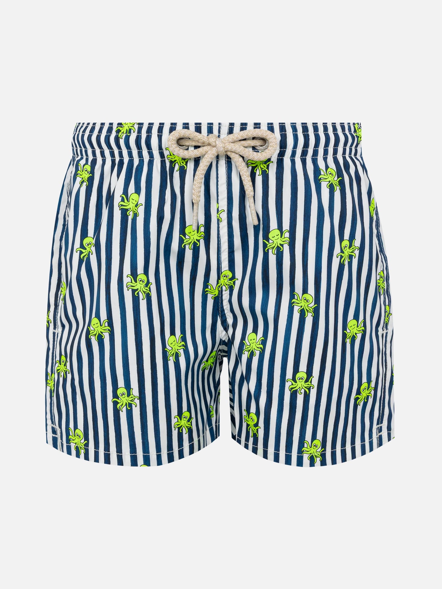 Comfort Light swim shorts with octopus print