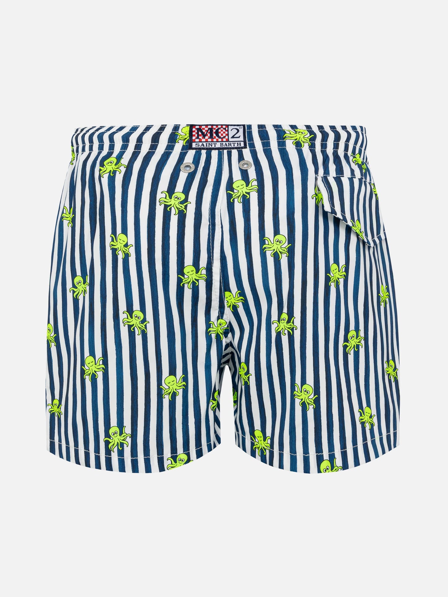 Comfort Light swim shorts with octopus print