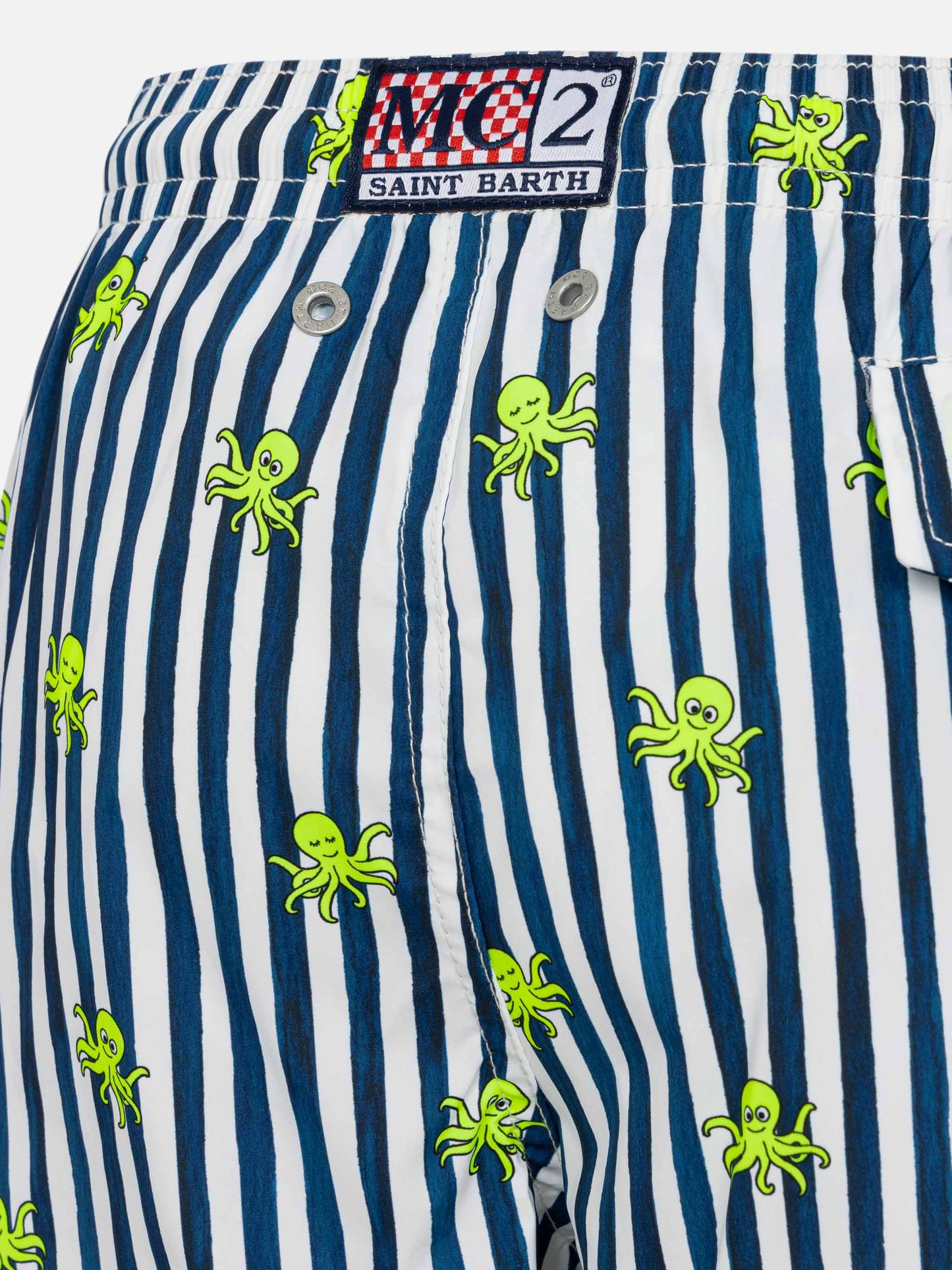 Comfort Light swim shorts with octopus print