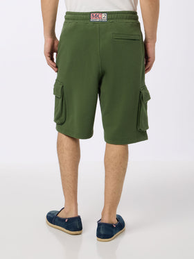 Man military green cargo short pants Cargy