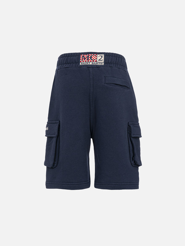 Marineblaue Cargo-Shorts Cargy für Jungen