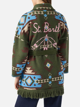 Damen Strickjacke Cristabel mit Gürtel