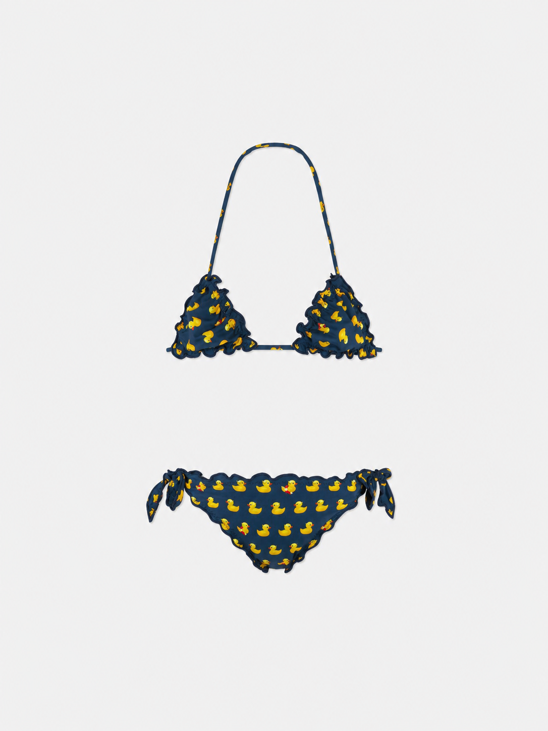 Bikini triangle fille avec imprimé 