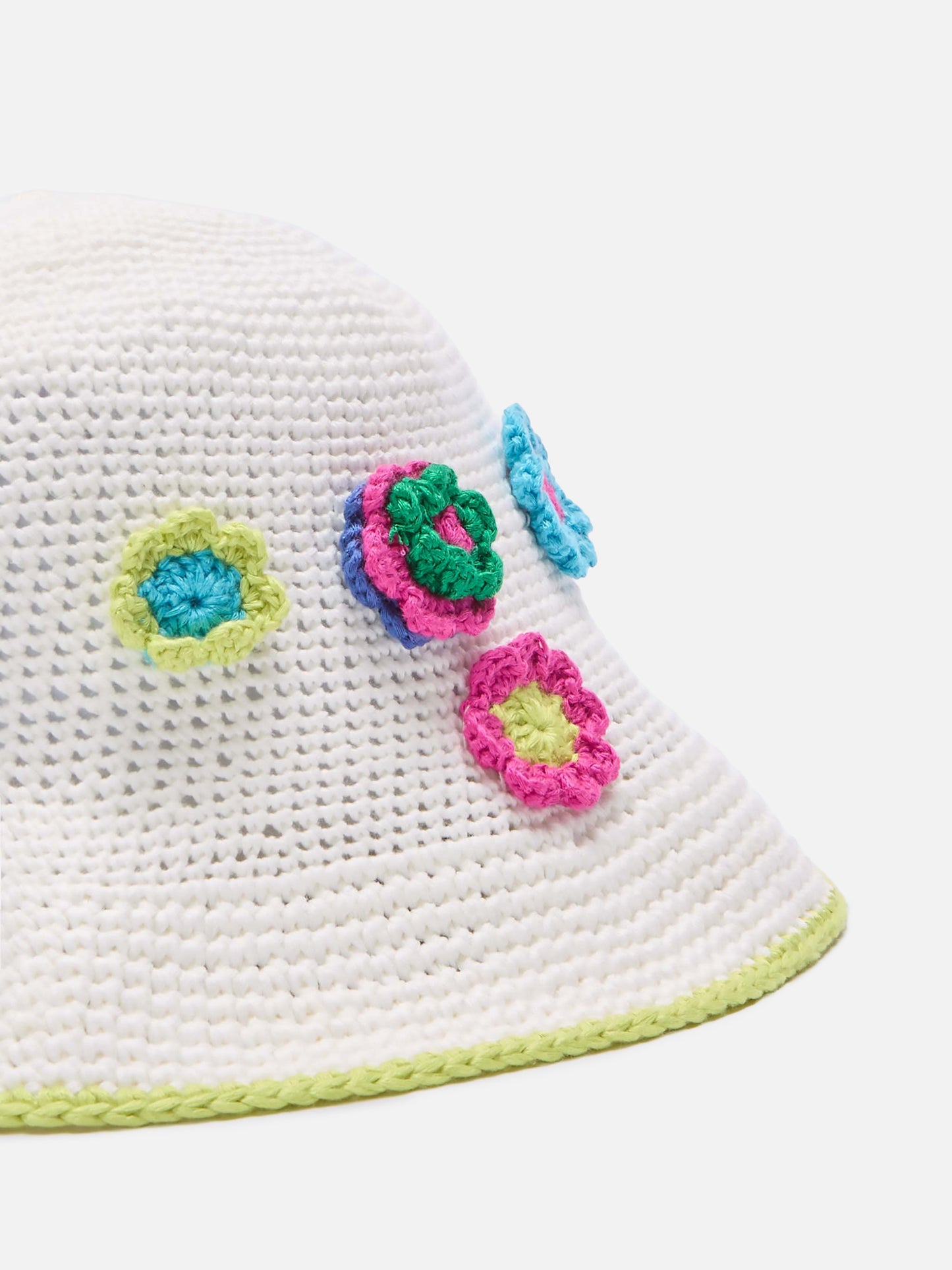 Woman crochet cloche