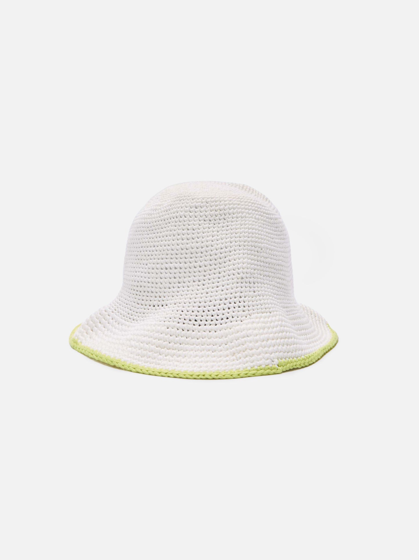 Woman crochet cloche