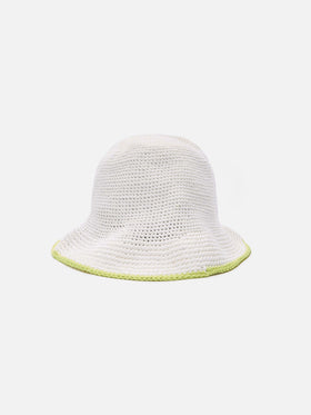 Woman crochet cloche