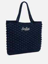 Navy blue Crochet Bag