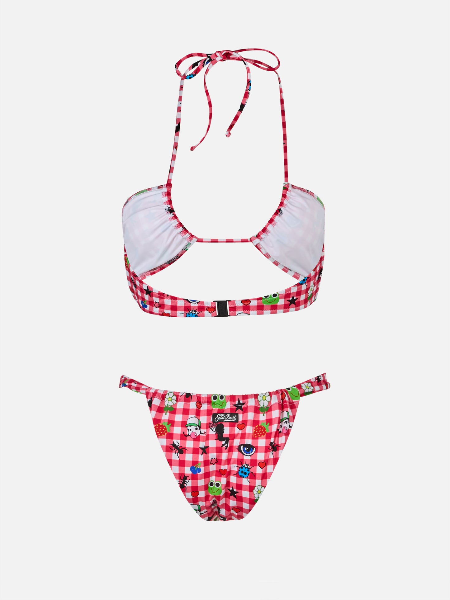 Damen Bikini-Set Dahelle mit Gingham und ausgefallenem Print | BEEPY BELLA SPECIAL EDITION
