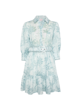 Daisi toile de jouy linen dress - MC2 Saint Barth