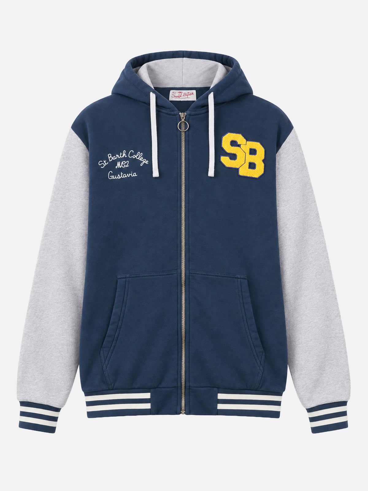 Danny-Sweatshirt mit Patch und Stickerei 