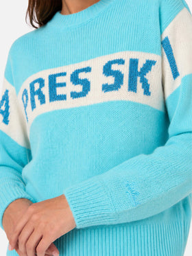 Maglia Danya in filato con stampa Après Ski