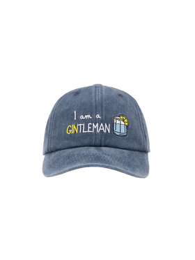 Davis cotton Ball Cap with GINtlemen embroidery