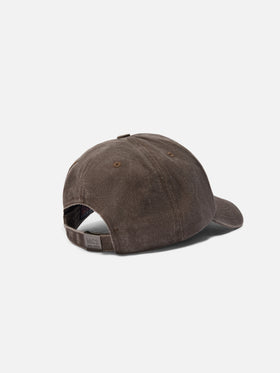 Davis brown Ball Cap with St. Barth embroidery