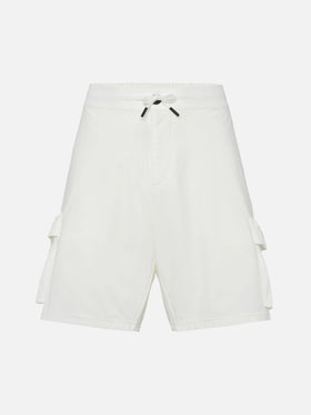 Off-white technic fabric bermuda shorts Deck