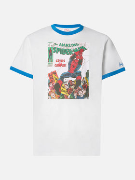 T-shirt da uomo in cotone con stampa Spiderman | MARVEL SPECIAL EDITION