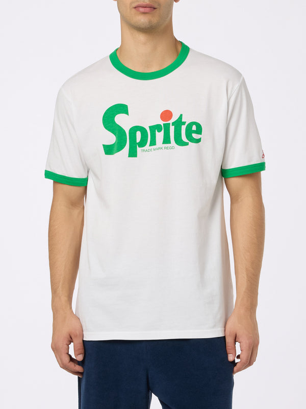 Man cotton t-shirt with Sprite print | COCA-COLA® SPECIAL EDITION