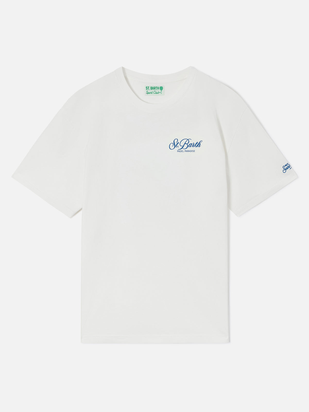 White Delmar oversize cotton t-shirt with back Snoopy print | Special edition