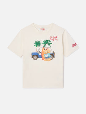 Denver Jr T-Shirt mit Surf Day-Stickerei 